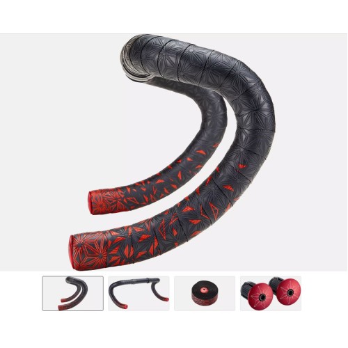 Fita de Guidão Supacaz Star Fade - Vermelho